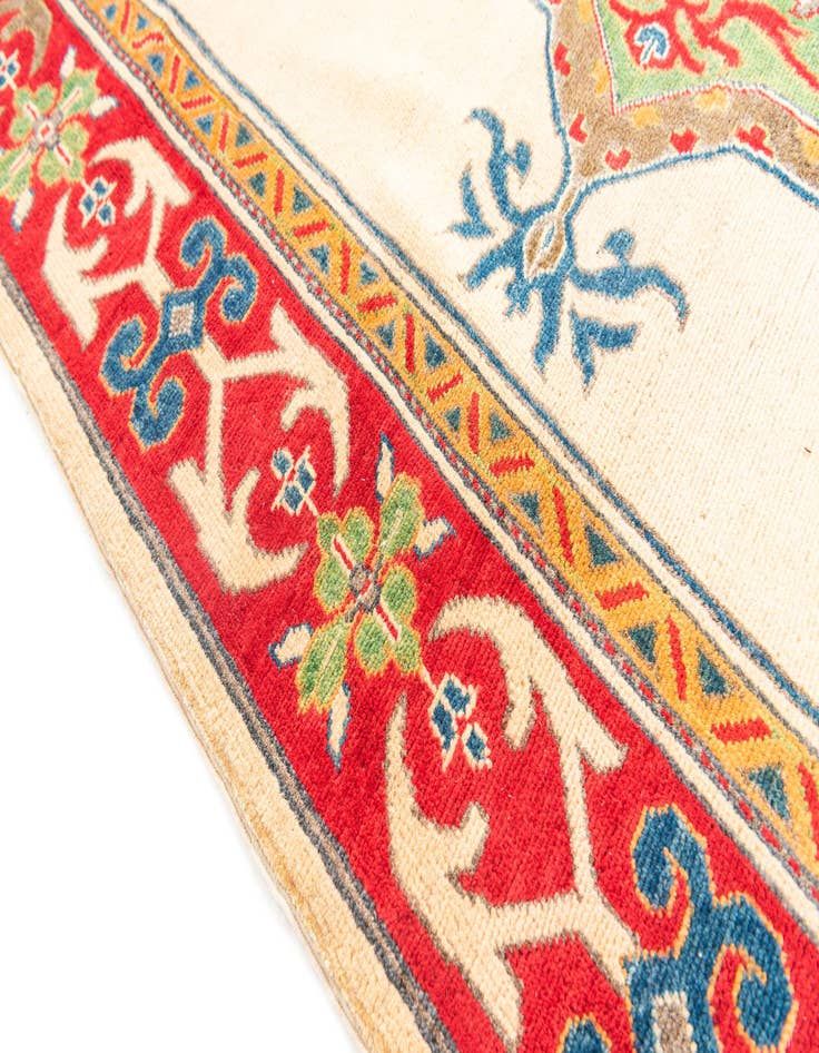 Detail image of  5' 6 x 7' 8  Hand Knotted Kazak Rug
