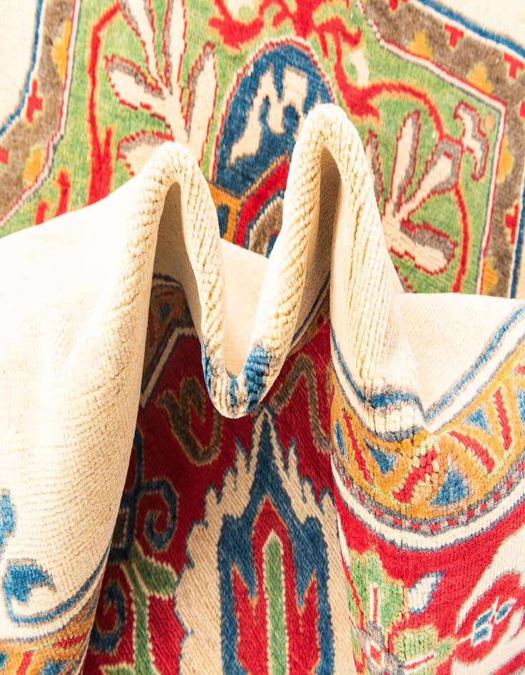 Detail image of  5' 6 x 7' 8  Hand Knotted Kazak Rug