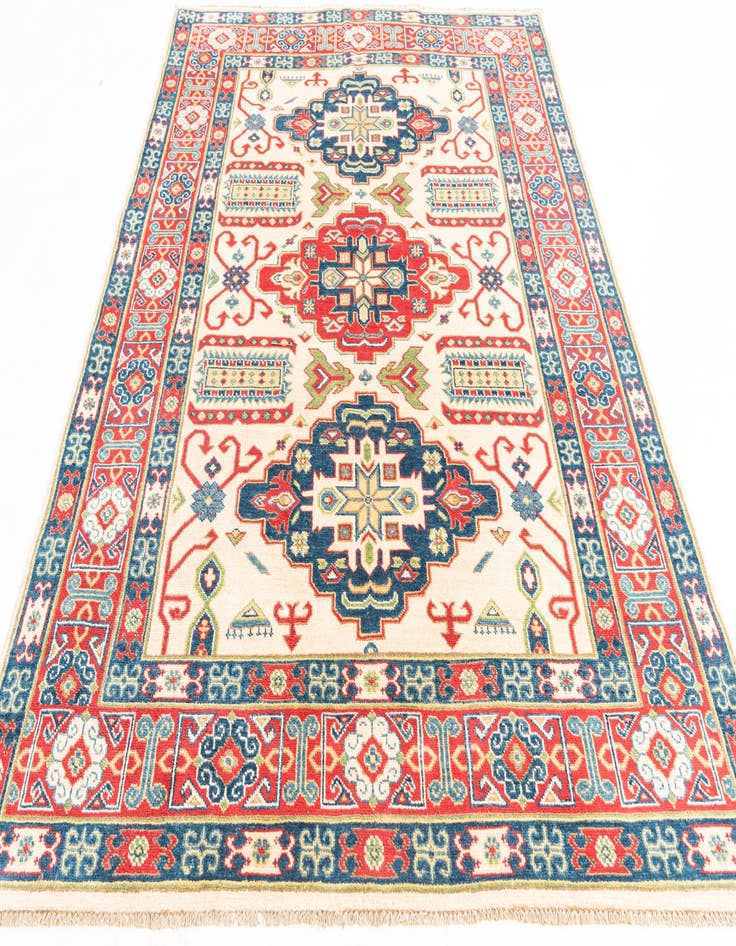 Detail image of  5' 9 x 7' 10  Hand Knotted Kazak Rug
