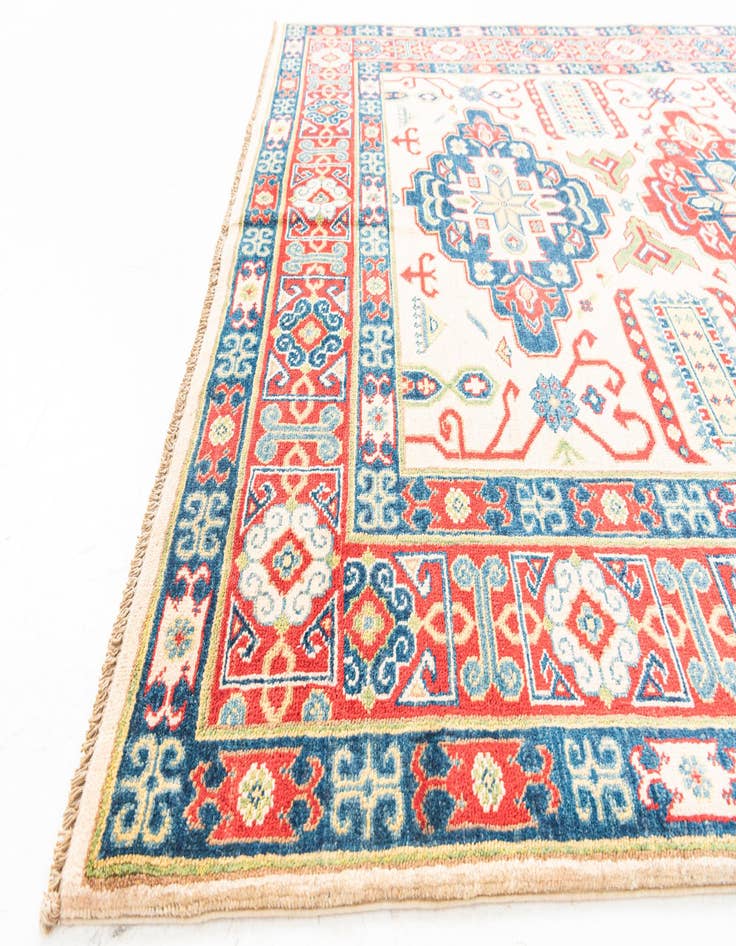 Detail image of  5' 9 x 7' 10  Hand Knotted Kazak Rug
