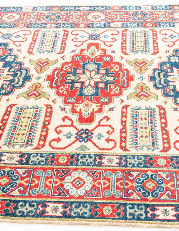 Detail image of  5' 9 x 7' 10  Hand Knotted Kazak Rug