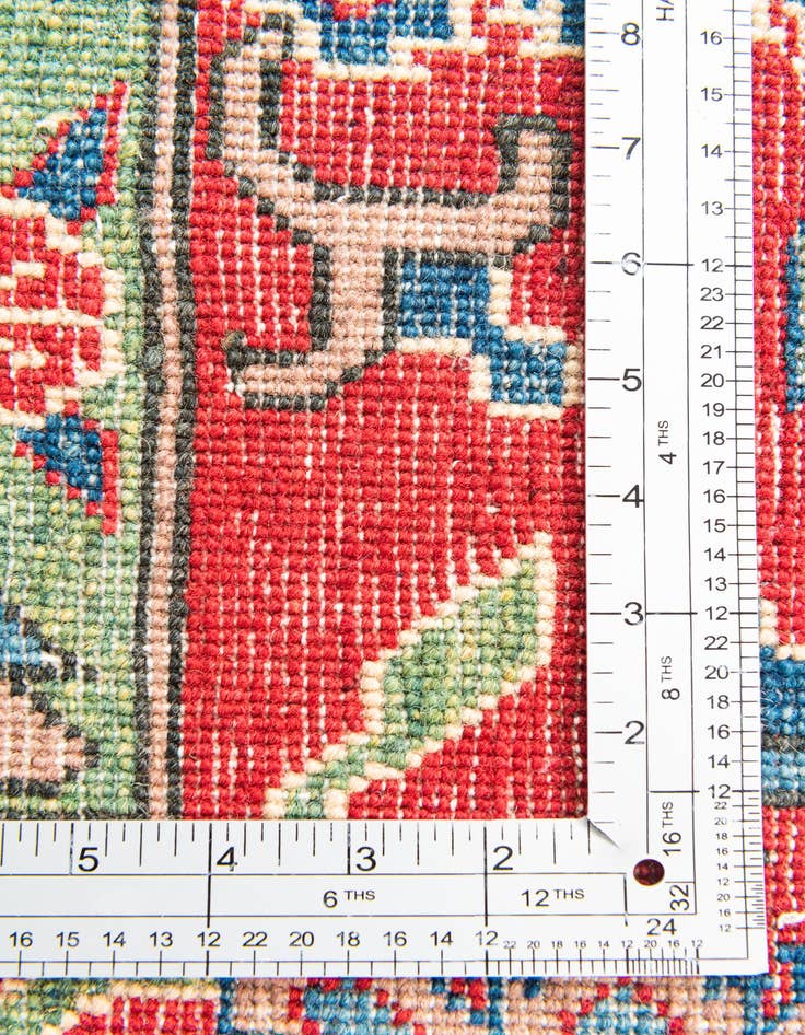 Detail image of  5' 7 x 9'  Hand Knotted Kazak Rug