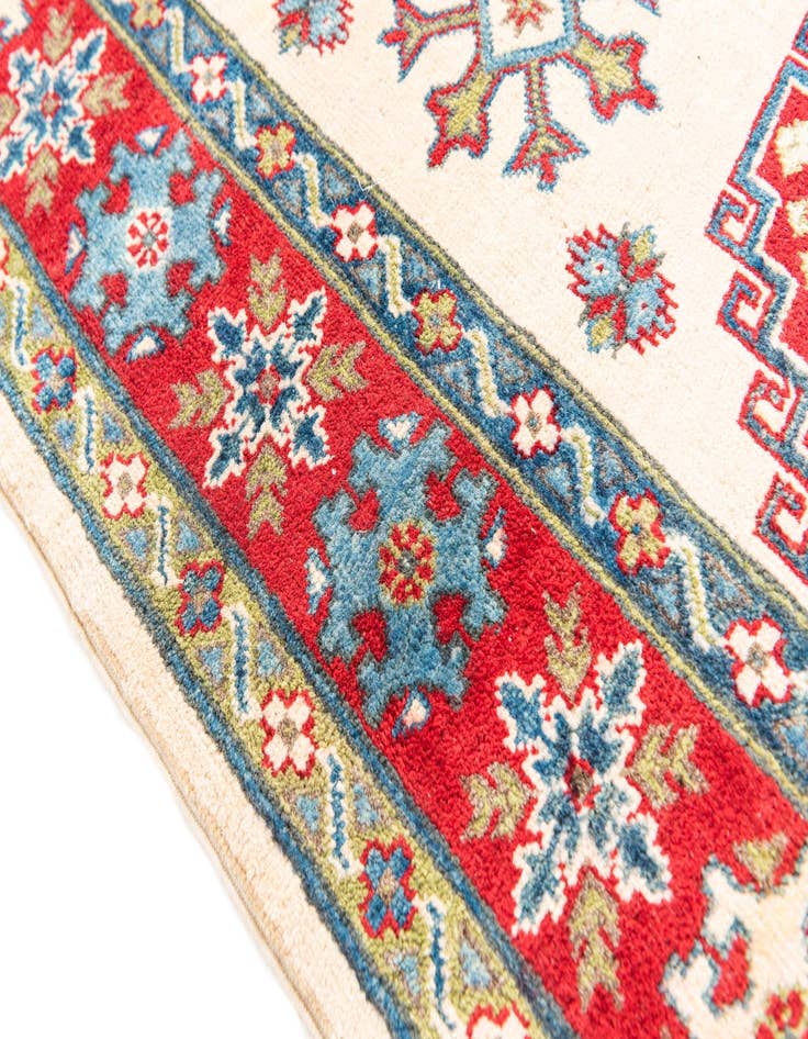 Detail image of  5' 6 x 7' 7  Hand Knotted Kazak Rug