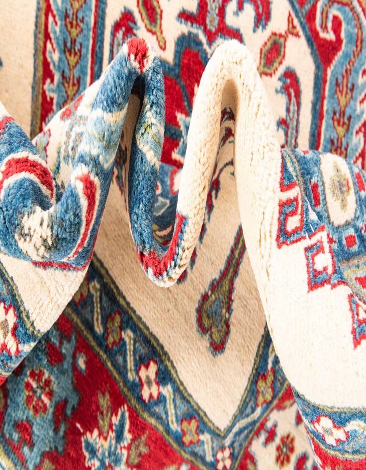 Detail image of  5' 6 x 7' 7  Hand Knotted Kazak Rug
