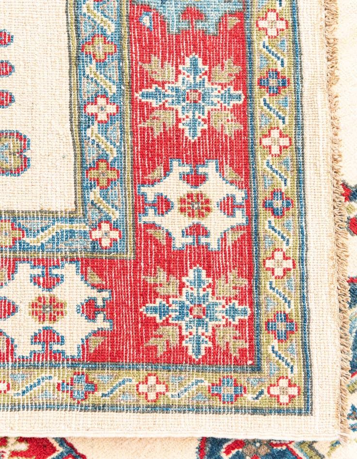 Detail image of  5' 6 x 7' 7  Hand Knotted Kazak Rug