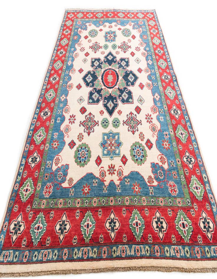 Detail image of  6' 9 x 10'  Hand Knotted Kazak Rug