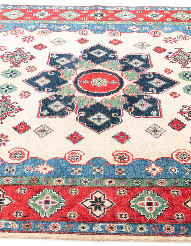 Detail image of  6' 9 x 10'  Hand Knotted Kazak Rug