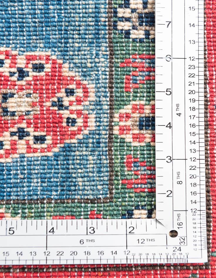 Detail image of  6' 9 x 10'  Hand Knotted Kazak Rug