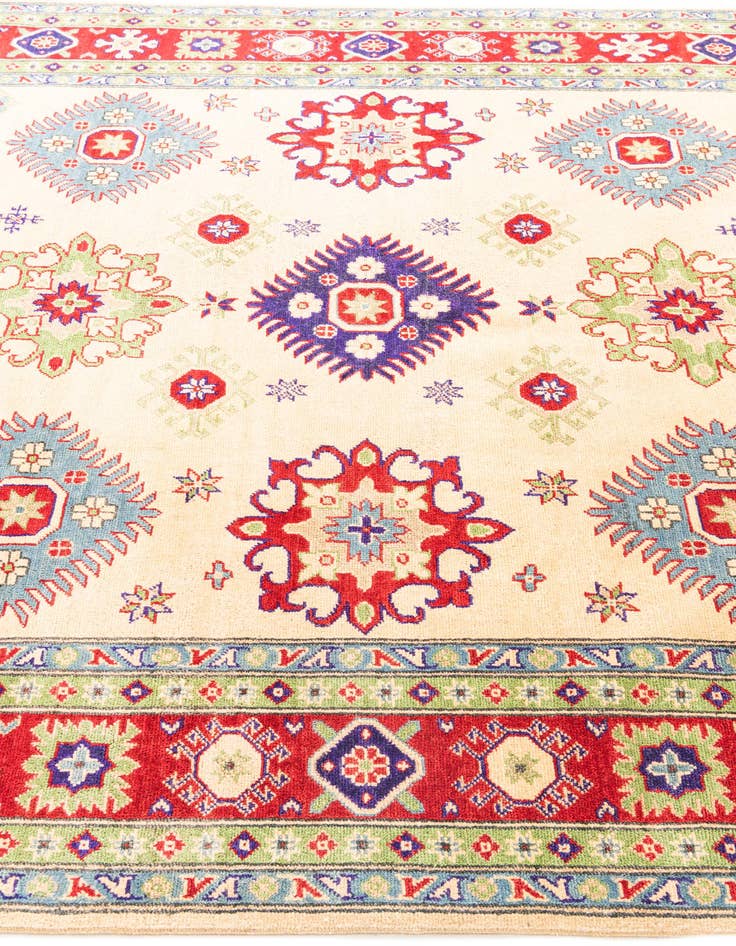 Detail image of  6' 6 x 9' 9  Hand Knotted Kazak Rug