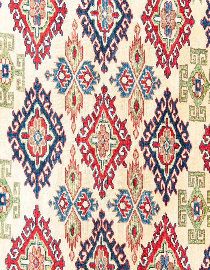 Detail image of  6' x 8' 5  Hand Knotted Kazak Rug