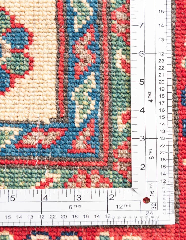 Detail image of  6' x 8' 5  Hand Knotted Kazak Rug