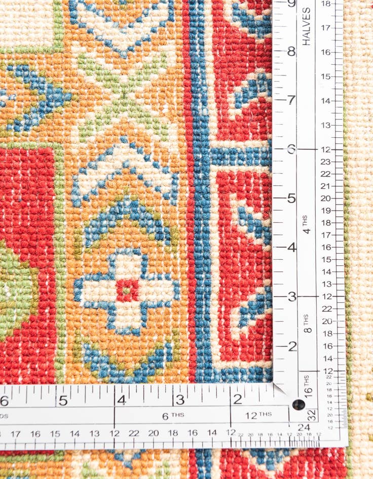 Detail image of  8' 5 x 12'  Hand Knotted Kazak Rug