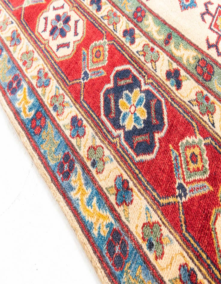Detail image of  6' 8 x 9' 5  Hand Knotted Kazak Rug