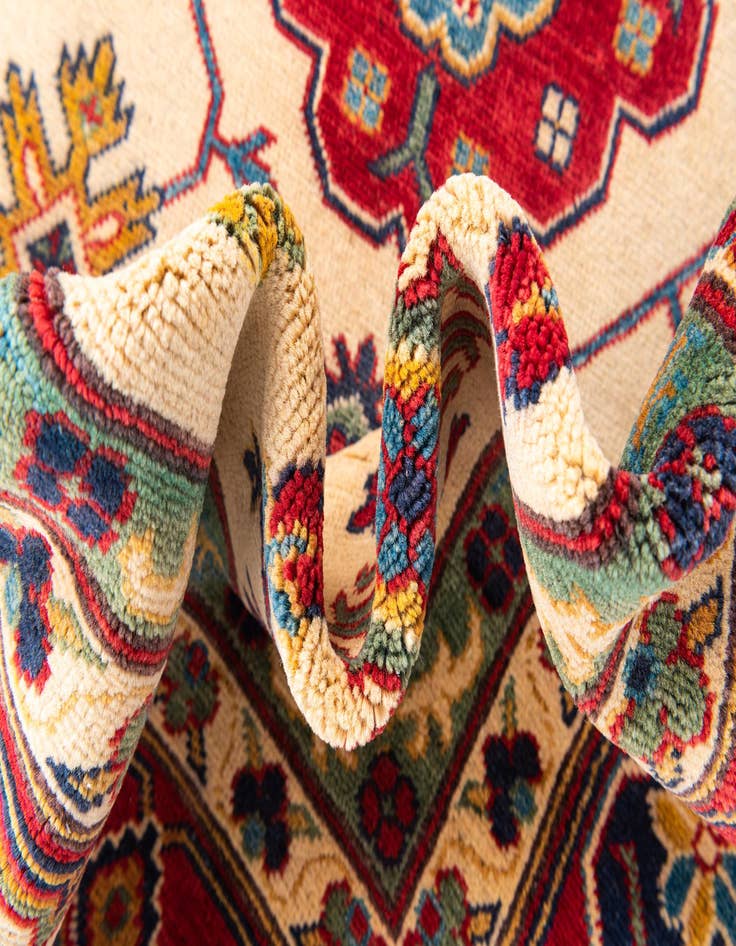 Detail image of  6' 8 x 9' 5  Hand Knotted Kazak Rug