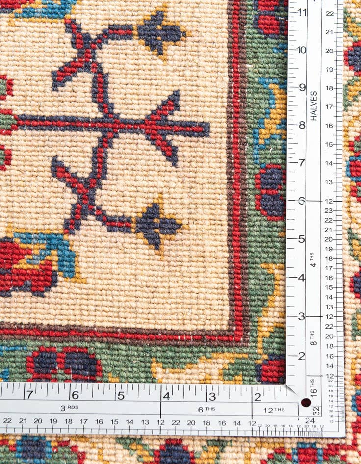 Detail image of  6' 8 x 9' 5  Hand Knotted Kazak Rug