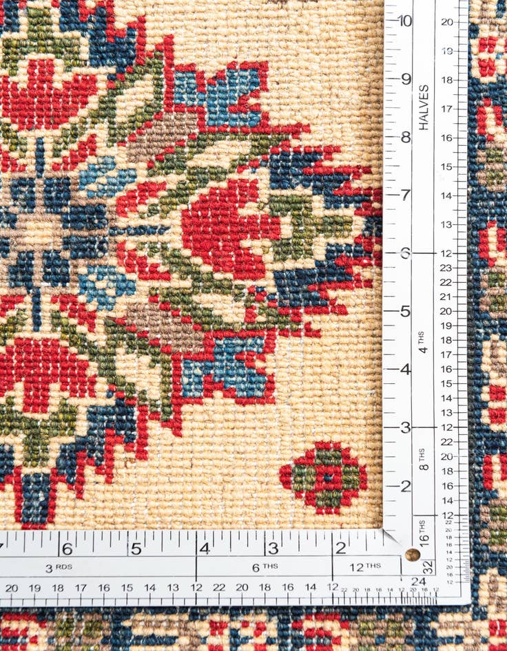 Detail image of  5' 1 x 7' 2  Hand Knotted Kazak Rug