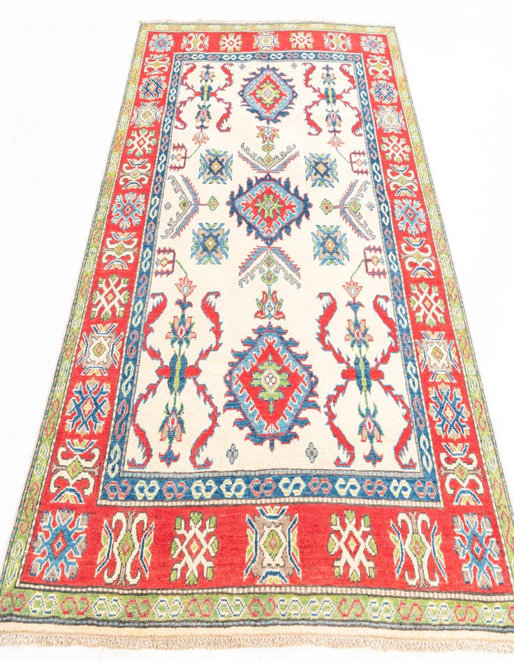 Detail image of  5' 1 x 6' 9  Hand Knotted Kazak Rug