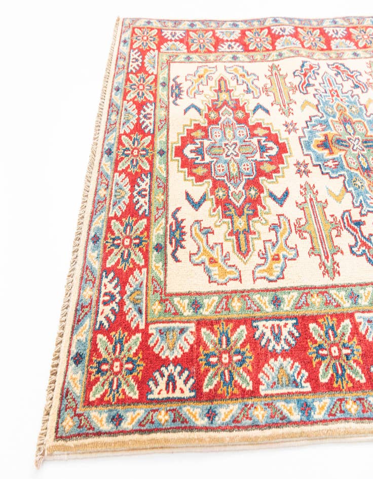 Detail image of  3' 3 x 4' 10  Hand Knotted Kazak Rug
