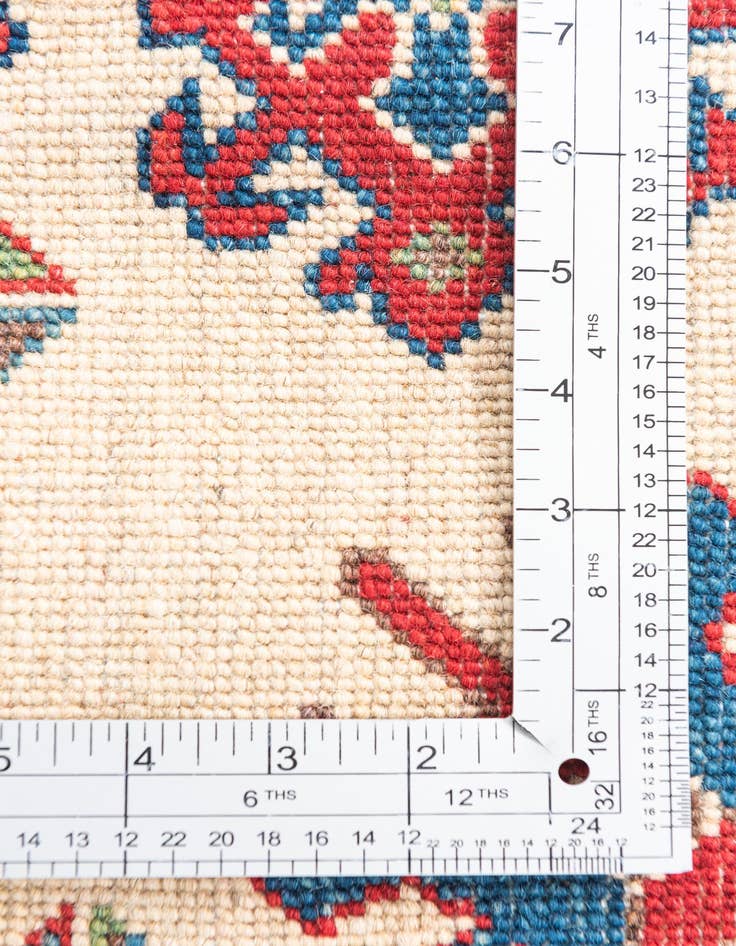 Detail image of  3' 4 x 5' 2  Hand Knotted Kazak Rug