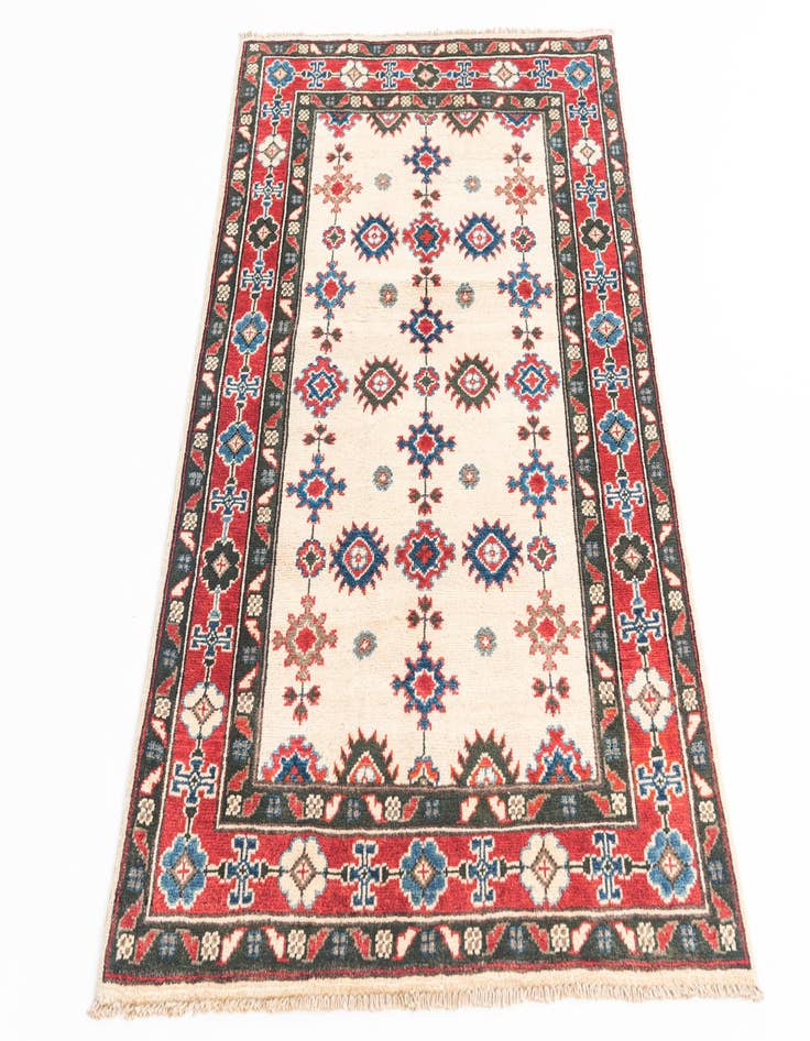 Detail image of  3' x 4' 7  Hand Knotted Kazak Rug