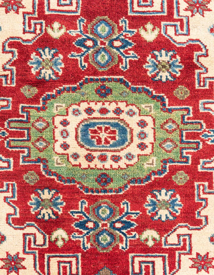 Detail image of  3' 3 x 5' 1  Hand Knotted Kazak Rug