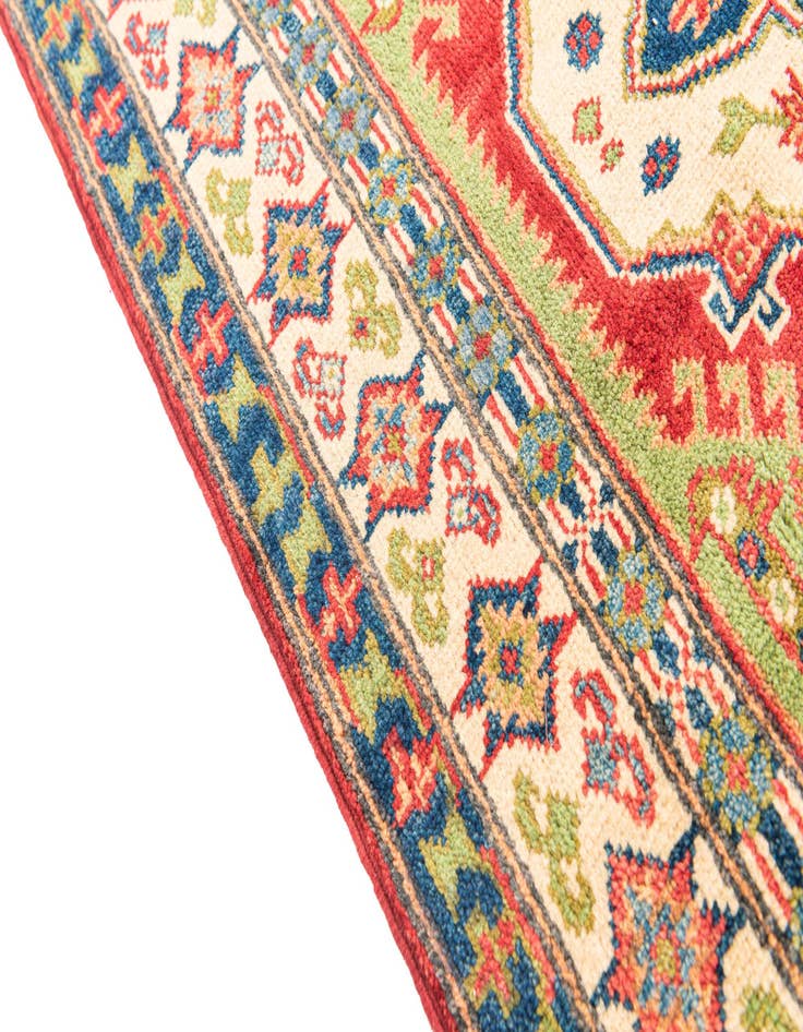 Detail image of  3' 10 x 6' 4  Hand Knotted Kazak Rug