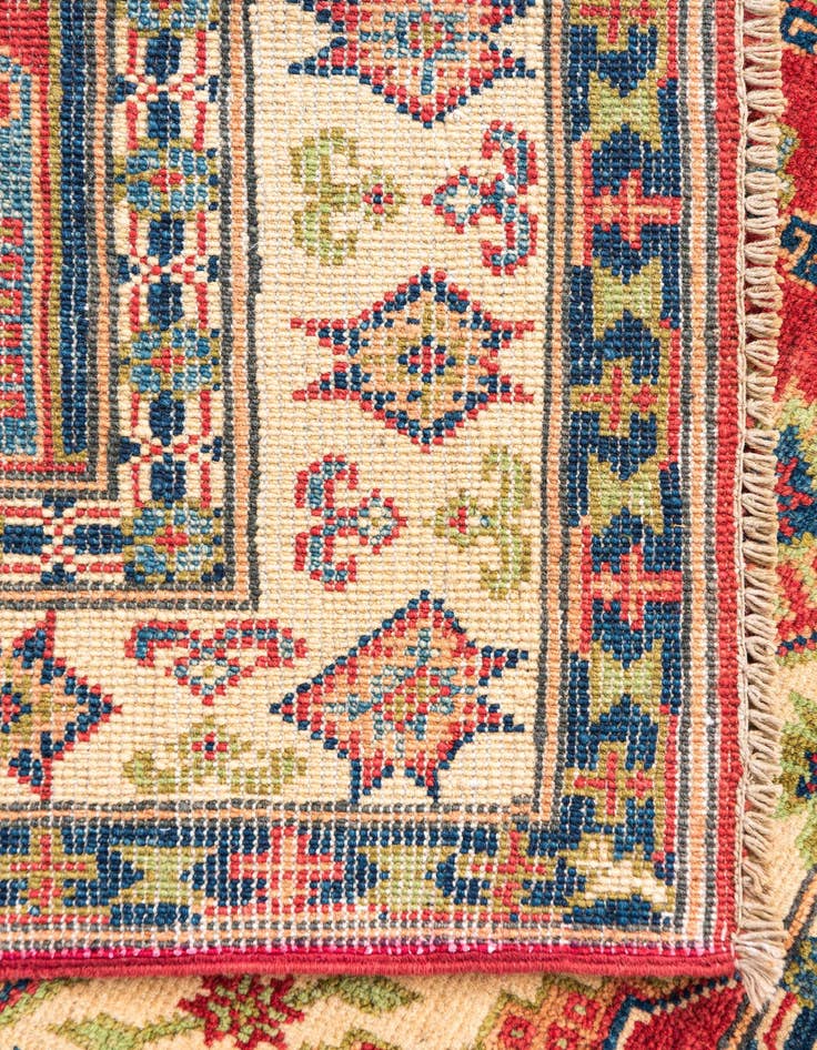 Detail image of  3' 10 x 6' 4  Hand Knotted Kazak Rug