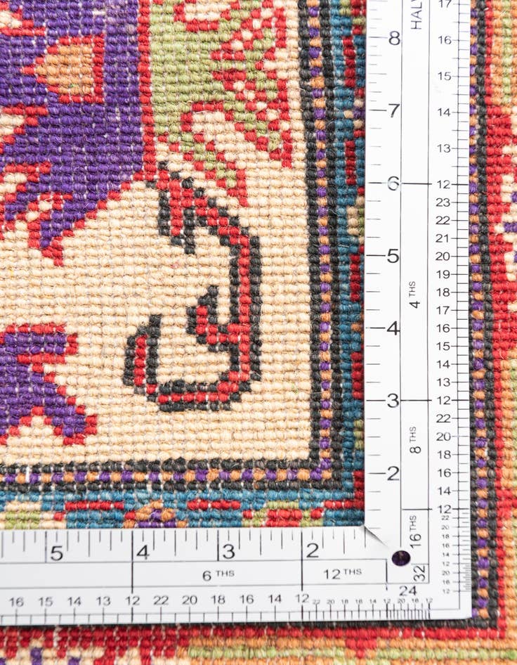 Detail image of  4' x 6'  Hand Knotted Kazak Rug