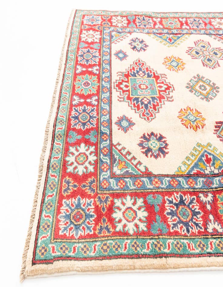 Detail image of  3' 10 x 6' 1  Hand Knotted Kazak Rug