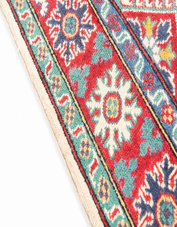 Detail image of  3' 10 x 6' 1  Hand Knotted Kazak Rug