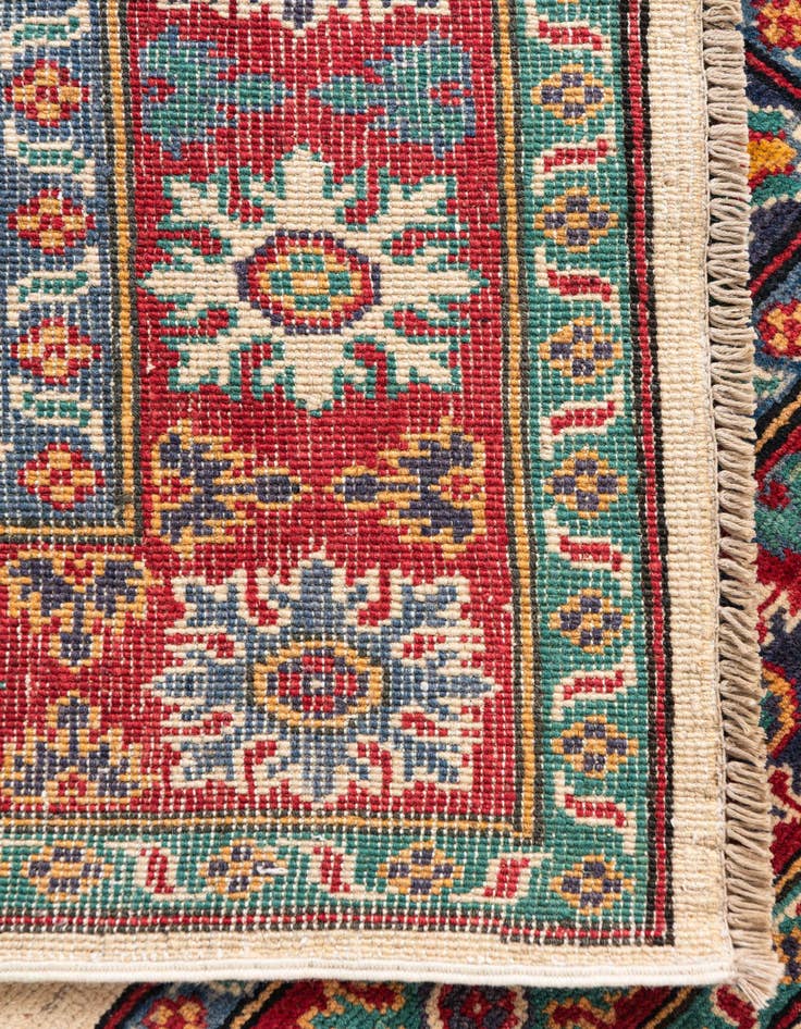 Detail image of  3' 10 x 6' 1  Hand Knotted Kazak Rug