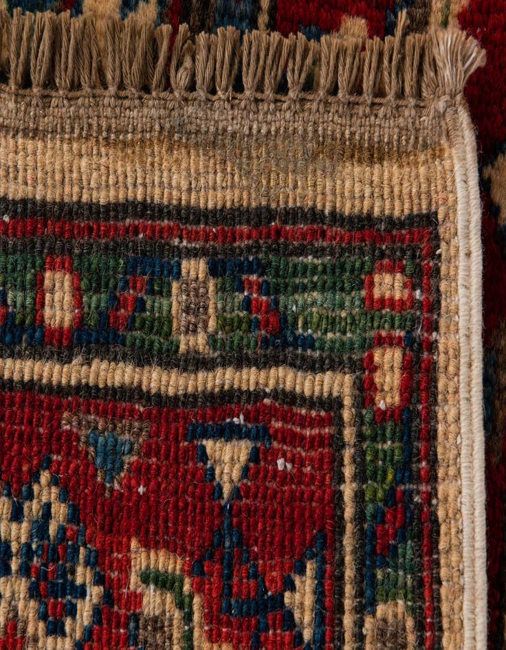 Detail image of  2' 8 x 4' 1  Hand Knotted Kazak Rug