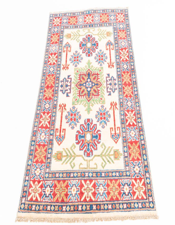 Detail image of  3' 2 x 5' 2  Hand Knotted Kazak Rug