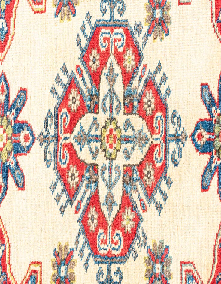 Detail image of  4' 10 x 6' 7  Hand Knotted Kazak Rug