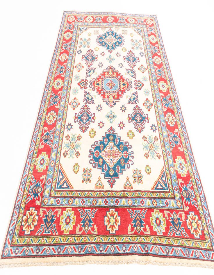 Detail image of  5' 8 x 8' 1  Hand Knotted Kazak Rug