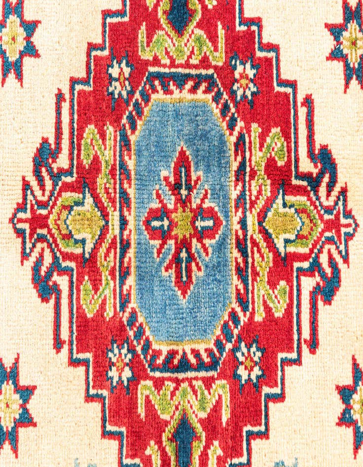 Detail image of  5' 8 x 8' 1  Hand Knotted Kazak Rug
