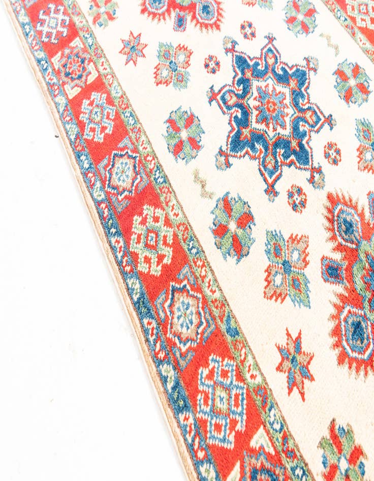 Detail image of  2' 9 x 4' 2  Hand Knotted Kazak Rug