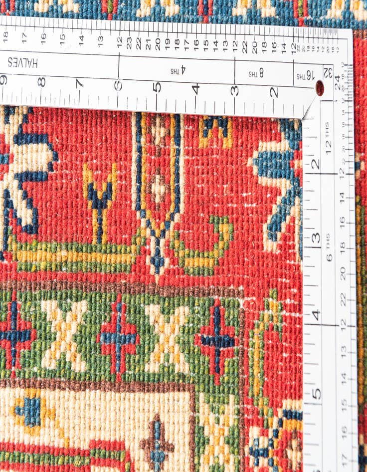 Detail image of  2' 8 x 4' 1  Hand Knotted Kazak Rug