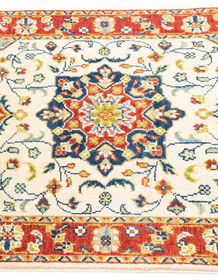 Detail image of  2' 6 x 4' 1  Hand Knotted Kazak Rug