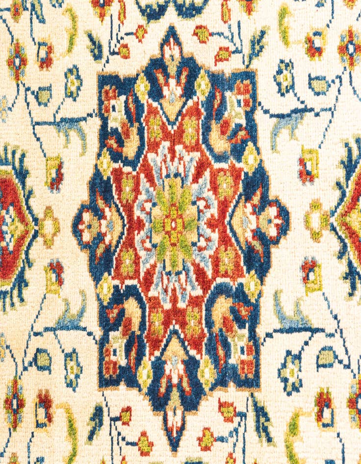 Detail image of  2' 6 x 4' 1  Hand Knotted Kazak Rug