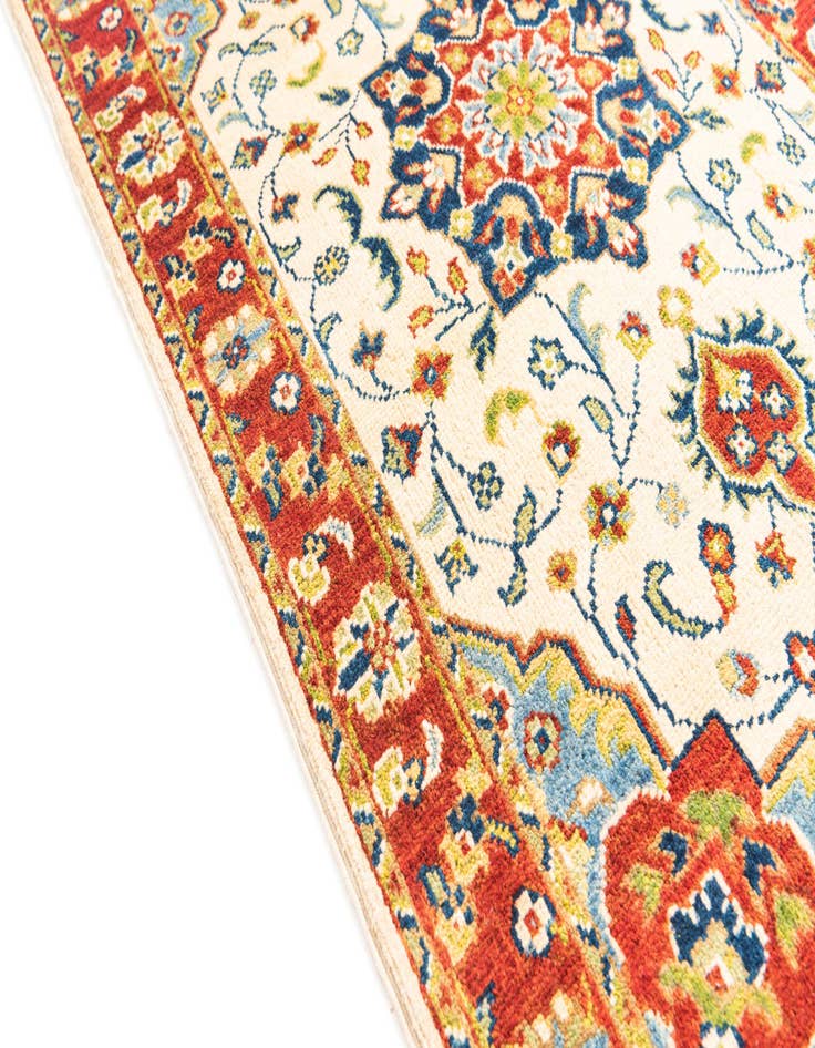 Detail image of  2' 6 x 4' 1  Hand Knotted Kazak Rug