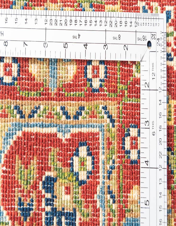 Detail image of  2' 6 x 4' 1  Hand Knotted Kazak Rug