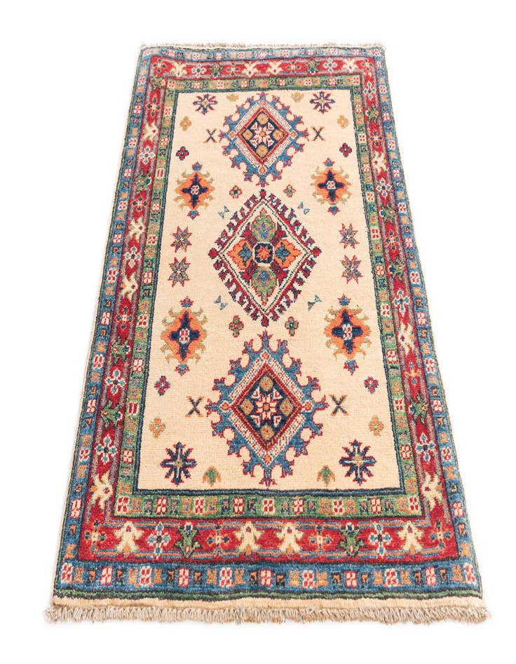 Detail image of  2' 8 x 4' 1  Hand Knotted Kazak Rug