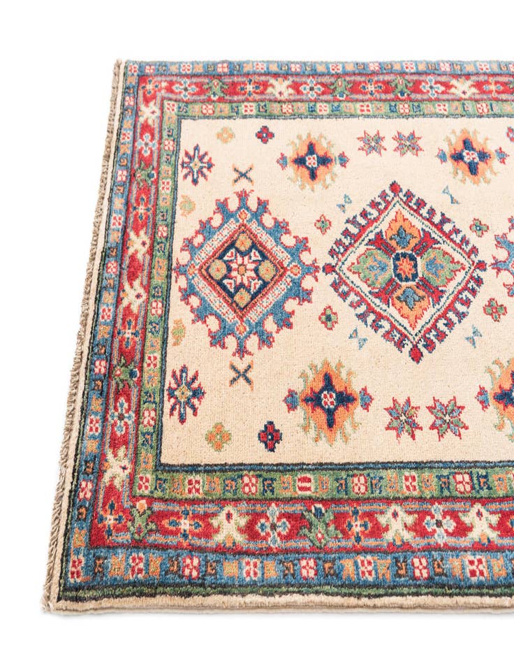 Detail image of  2' 8 x 4' 1  Hand Knotted Kazak Rug