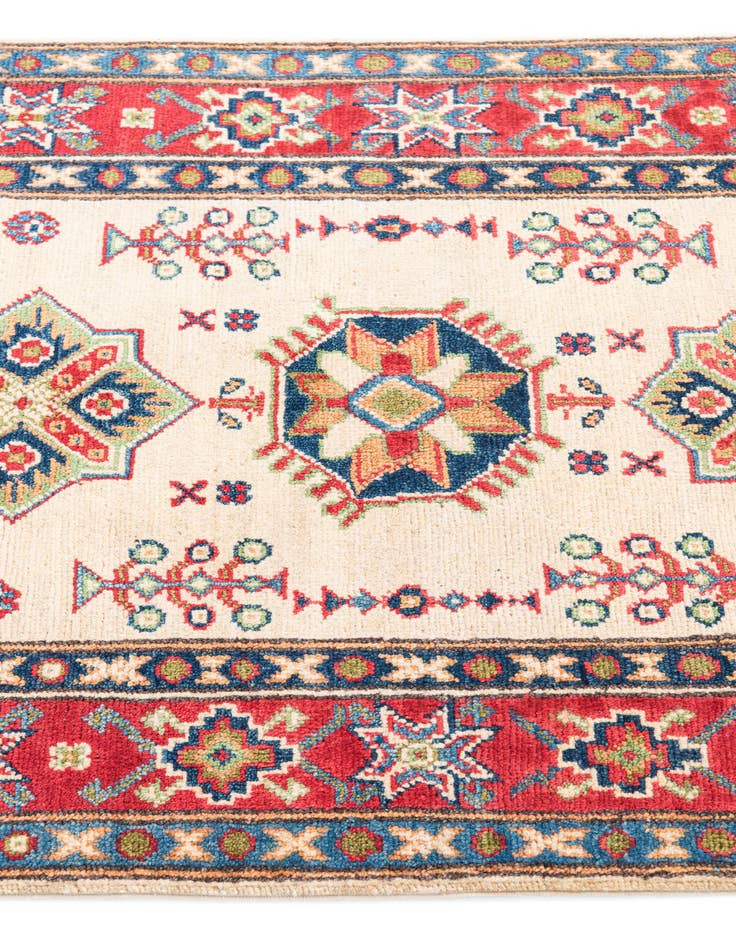 Detail image of  2' 8 x 4' 3  Hand Knotted Kazak Rug