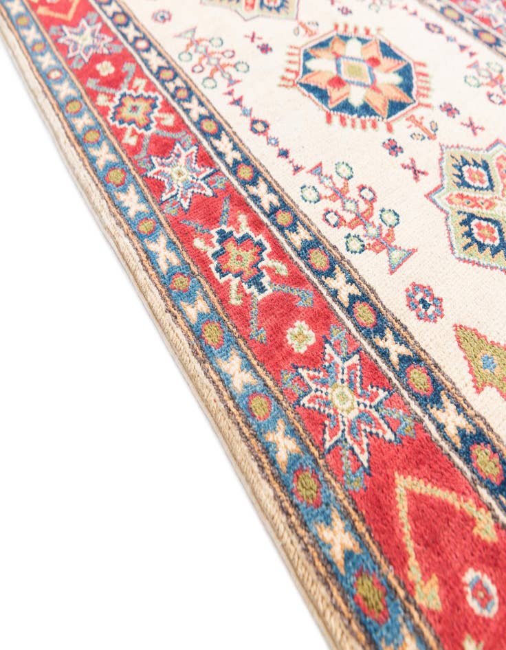 Detail image of  2' 8 x 4' 3  Hand Knotted Kazak Rug