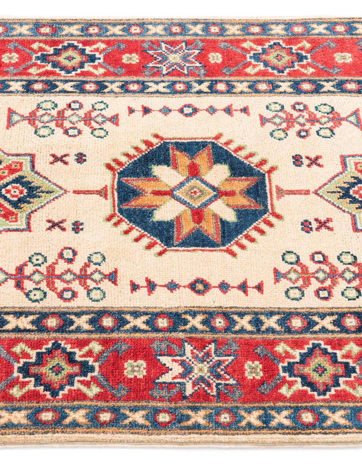 Detail image of  2' 8 x 4' 3  Hand Knotted Kazak Rug