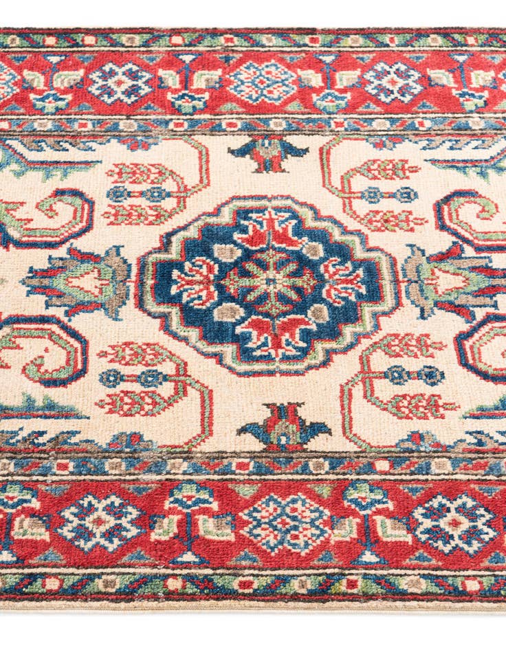 Detail image of  2' 7 x 4' 2  Hand Knotted Kazak Rug