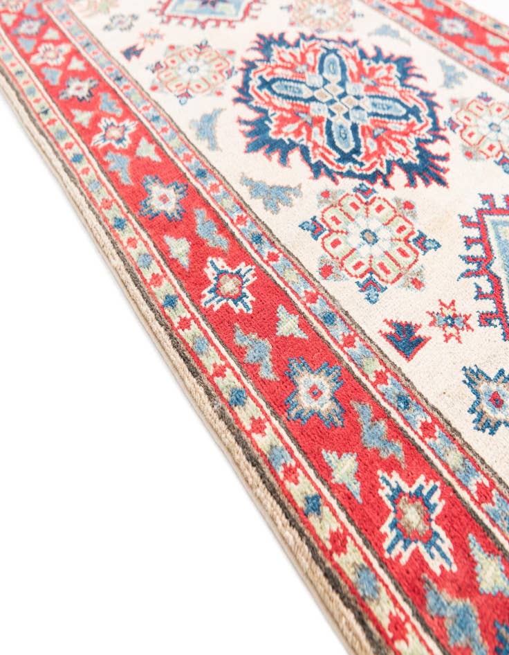 Detail image of  2' 9 x 4' 4  Hand Knotted Kazak Rug