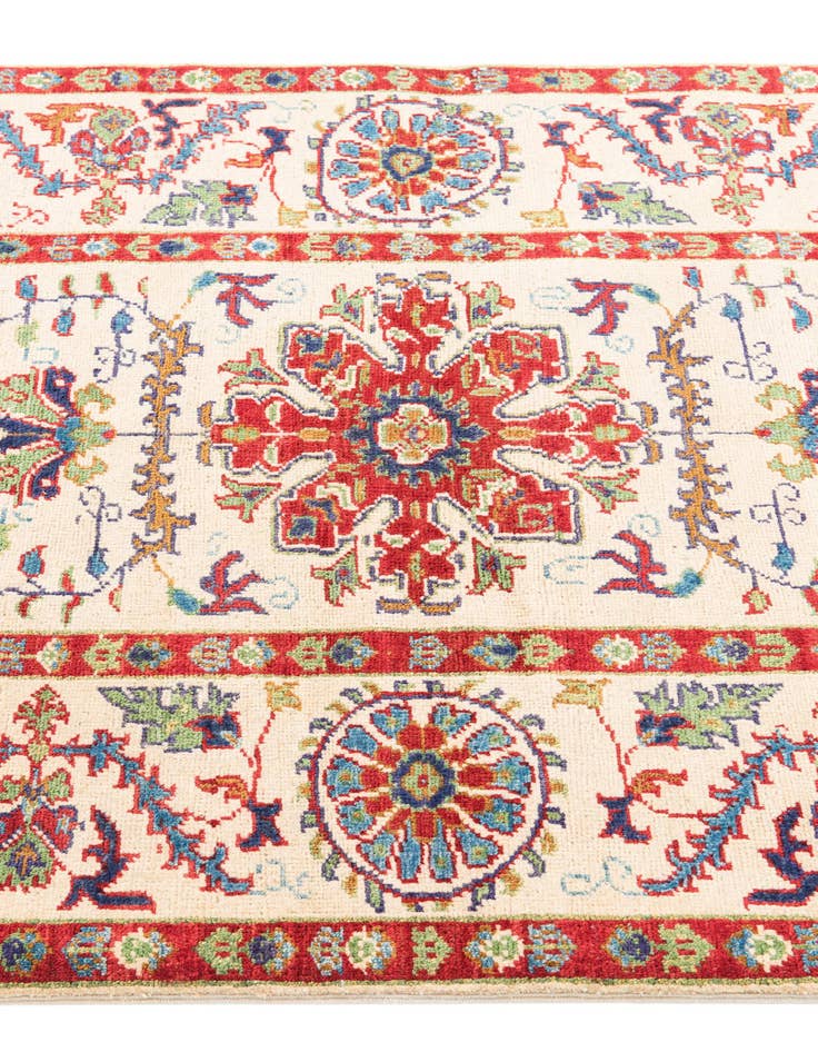 Detail image of  3' 3 x 4' 9  Hand Knotted Kazak Rug
